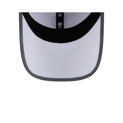 Pittsburgh Pirates White Reflective 9FORTY Stretch-Snap Hat