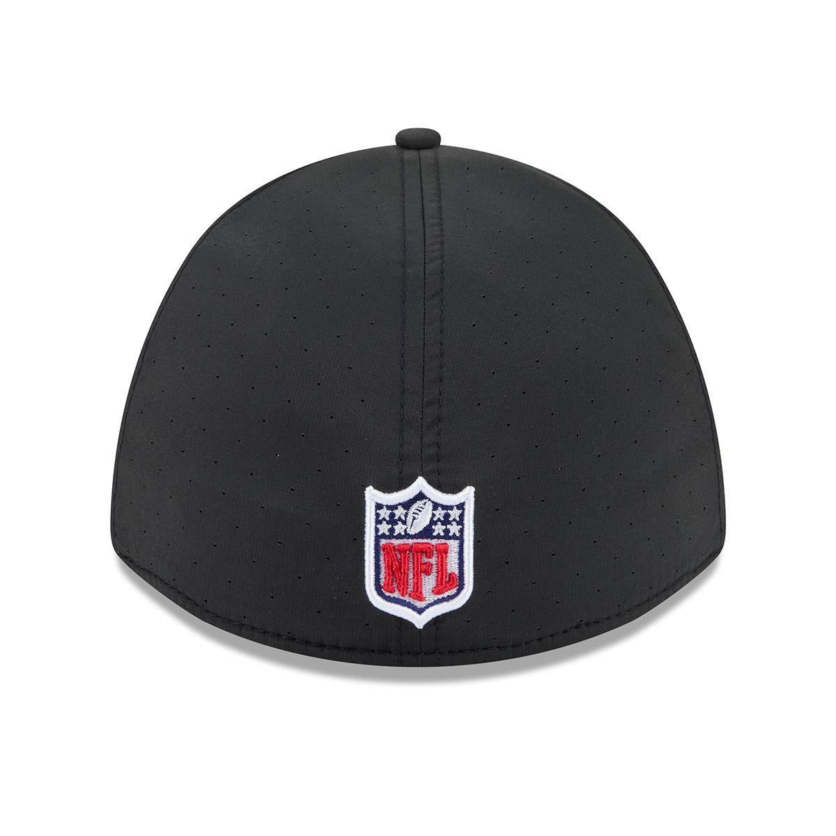 Pittsburgh Steelers New Era Black 2026 NFL Crucial Catch 39THIRTY M-Crown Stretch Hat