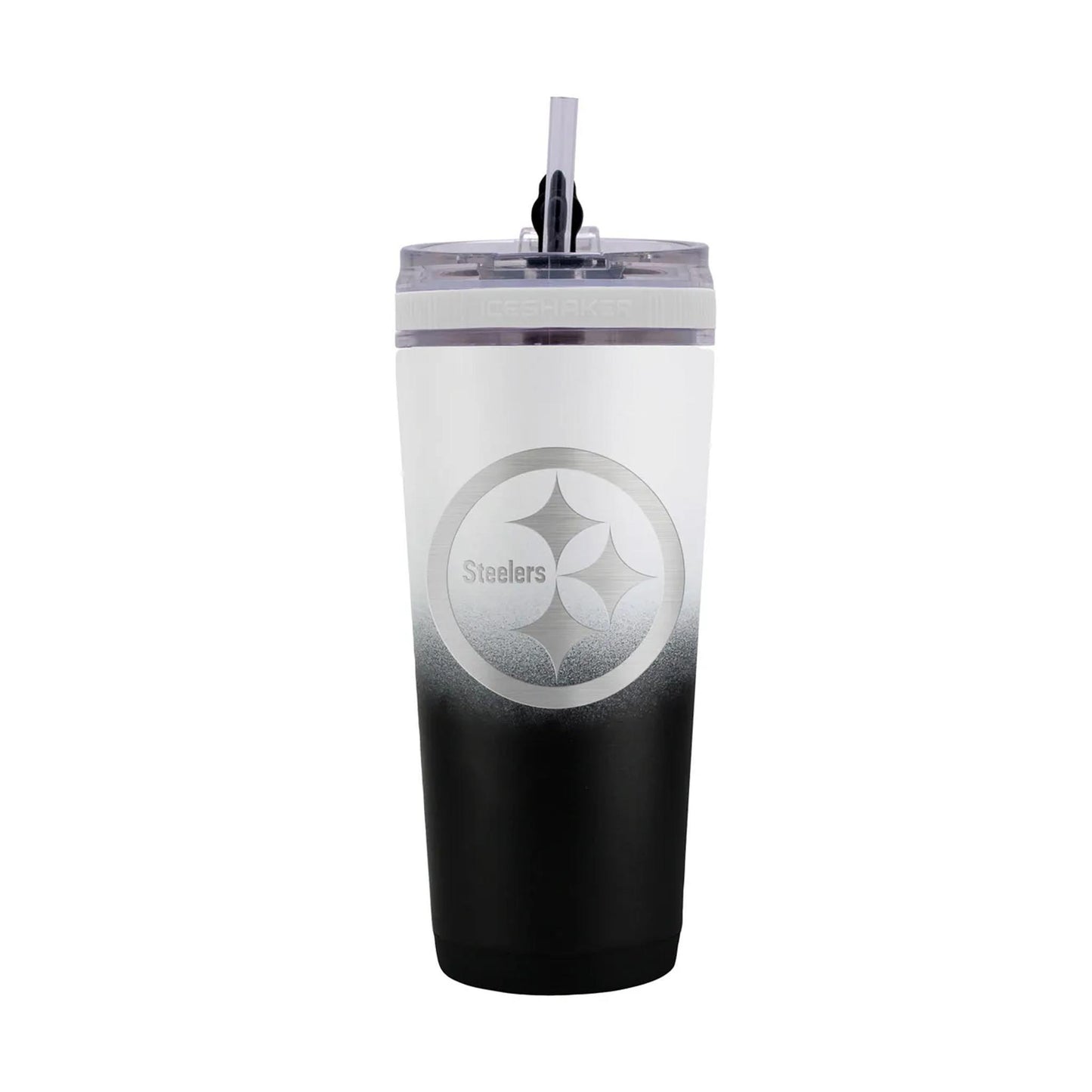 Pittsburgh Steelers 26oz Stainless Steel Ice Shaker Bottle