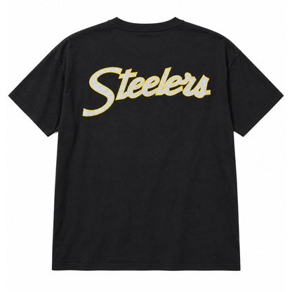 Pittsburgh Steelers Script Football Nike Tee