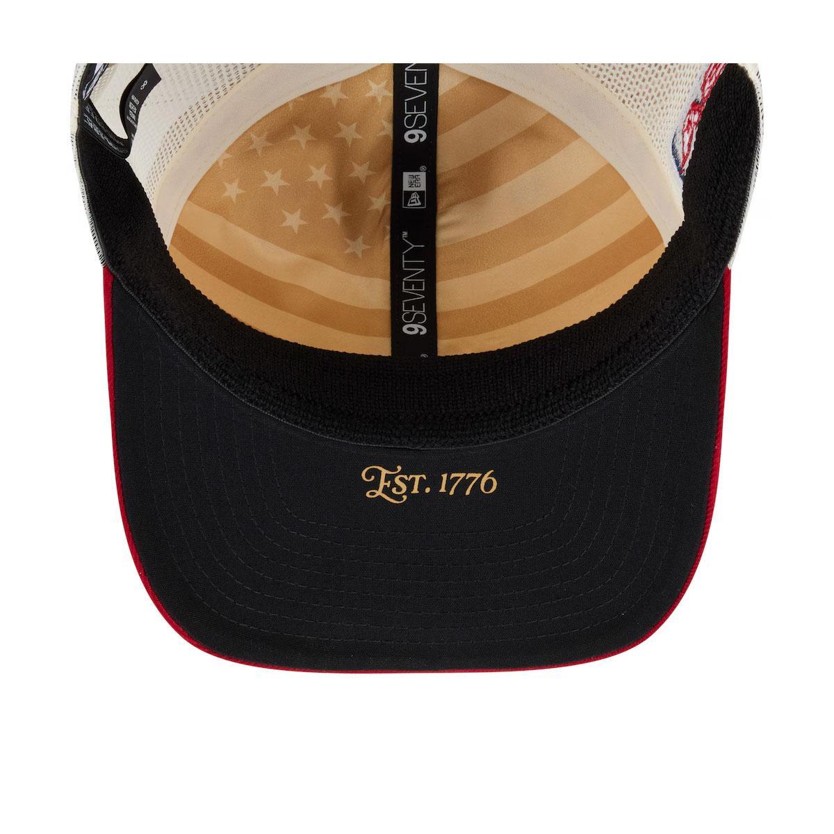 Pittsburgh Pirates New Era USA 250 Fourth of July 9SEVENTY Adjustable Trucker Hat