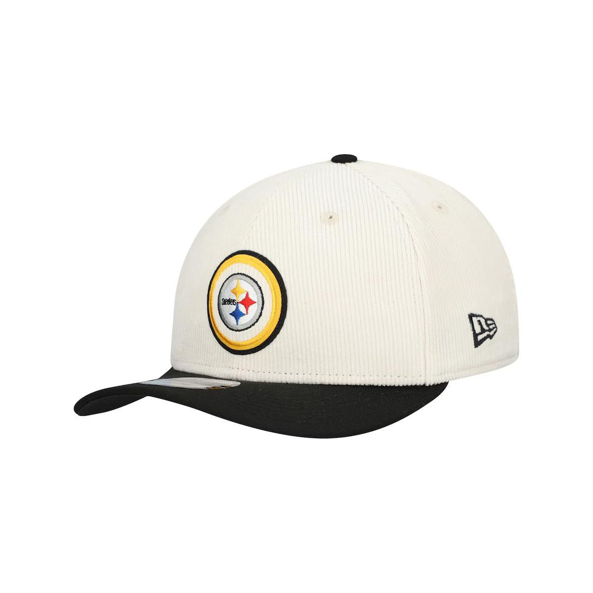 Pittsburgh Steelers New Era Loyal Corduroy 9SEVENTY Adjustable Hat
