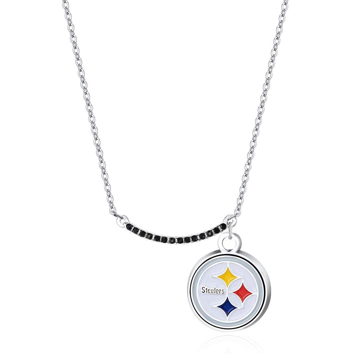 Pittsburgh Steelers Infinity Necklace