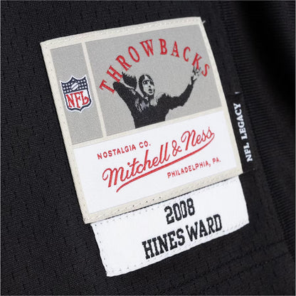 Hines Ward #86 Mitchell & Ness Throwbacks 2008 NFL Legacy Jersey
