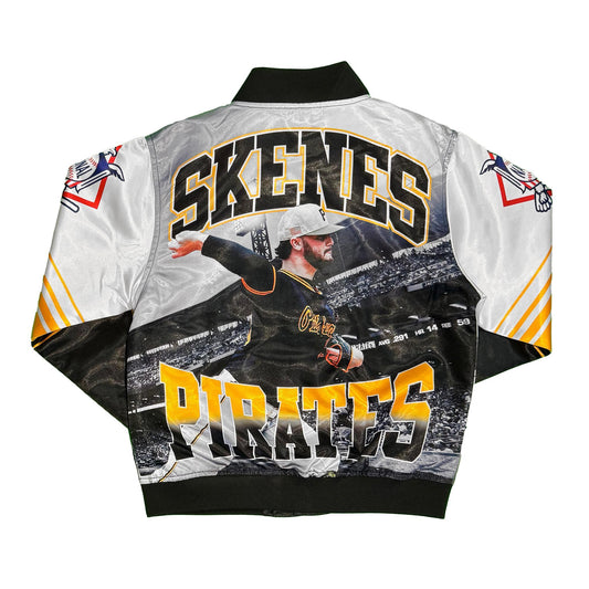 Pittsburgh Pirates Youth Boys Satin Paul Skenes Jacket