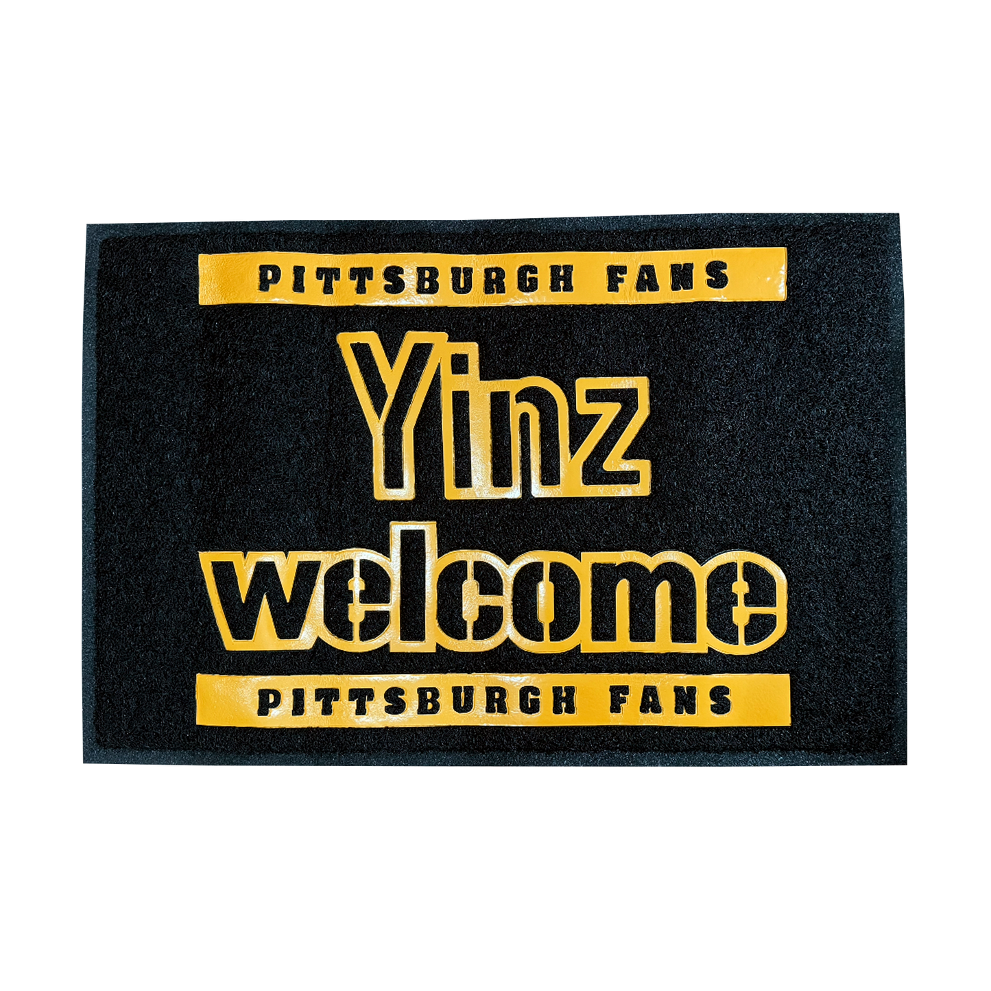 Yinz Welcome Door Mat