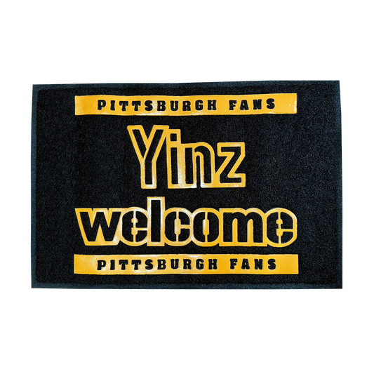 Yinz Welcome Door Mat