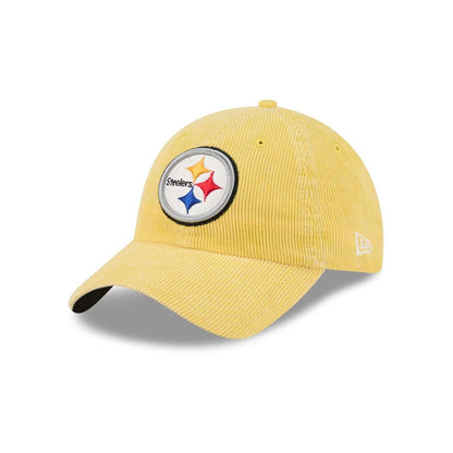 Pittsburgh Steelers Washed Corduroy Casual Classic Adjustable Cap