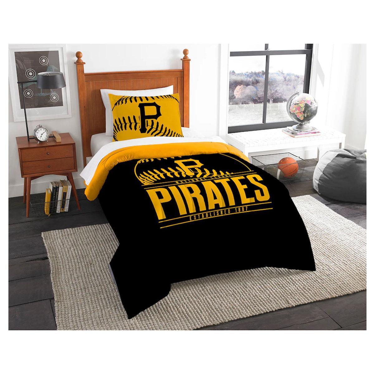 Pittsburgh Pirates The Northwest Company Grand Slam Twin Comforter Set