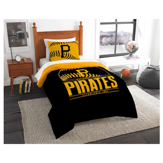 Pittsburgh Pirates The Northwest Company Grand Slam Twin Comforter Set