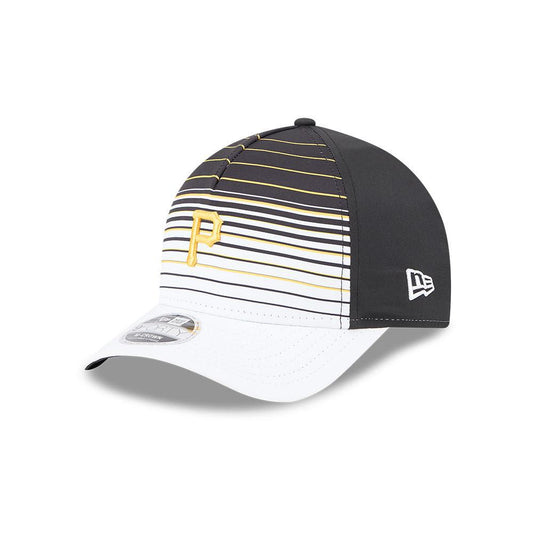 Pittsburgh Pirates Stripes 9FORTY M-Crown Adjustable A-Frame Snapback