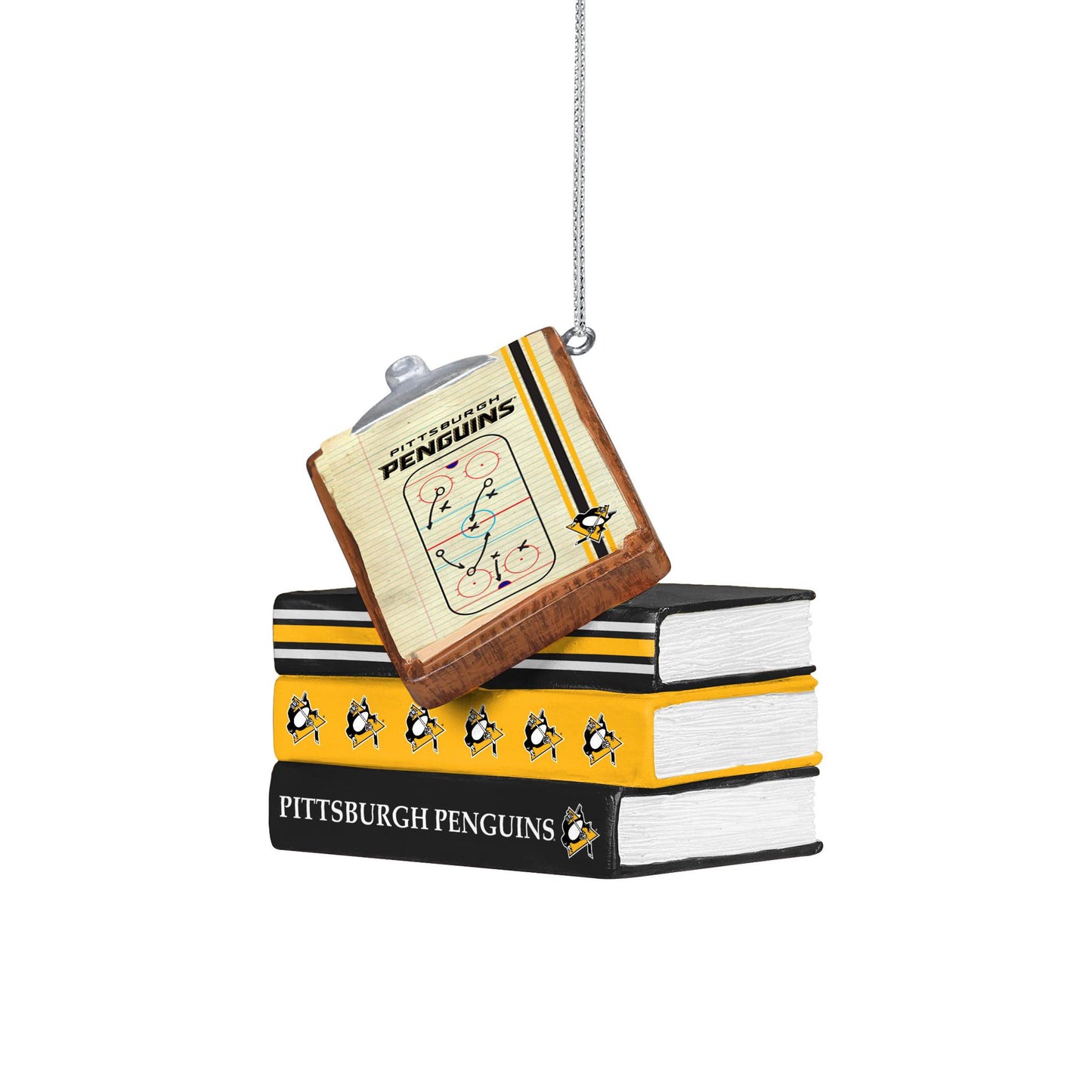Pittsburgh Penguins Playbook Holiday Ornament