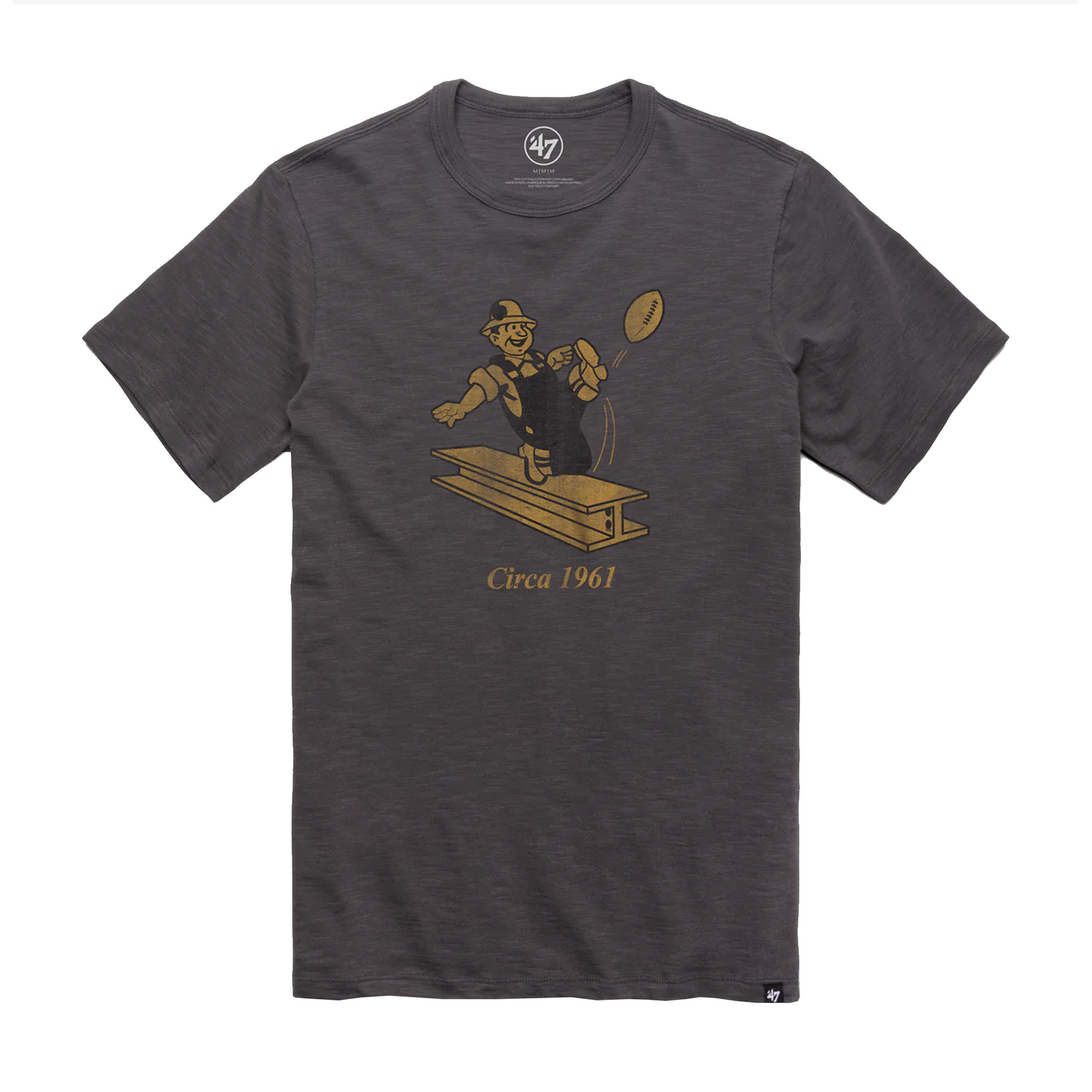 Pittsburgh Steeles Historic Grit '47 Scrum Tee