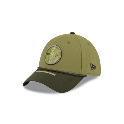 Pittsburgh Steelers New Era 39THIRTY Salute to Service Sideline Hat