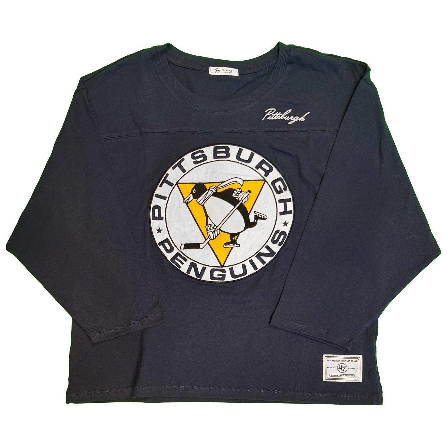 Womens Pittsburgh Penguins '47 Pullover Top