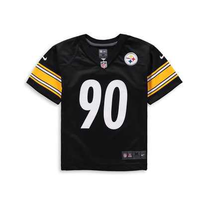 Pittsburgh Steelers T.J. Watt #90 Child Nike Replica Home Jersey