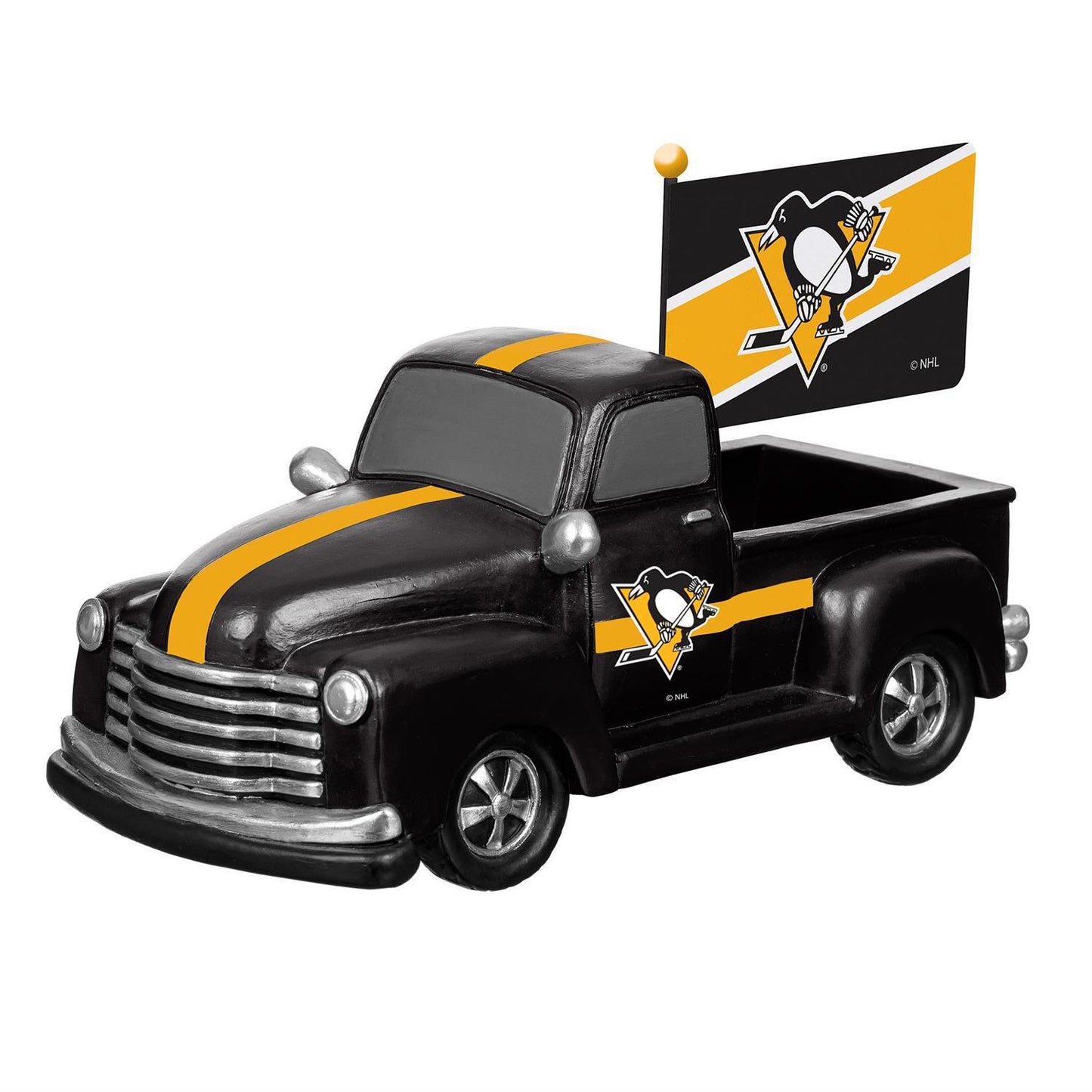 Pittsburgh Penguins 9" Rally Truck Garden Statue