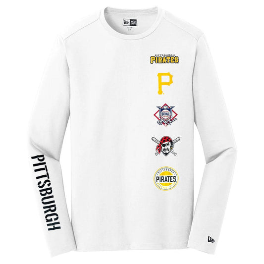 New Era Pittsburgh Pirates Multi-Logo Long Sleeve