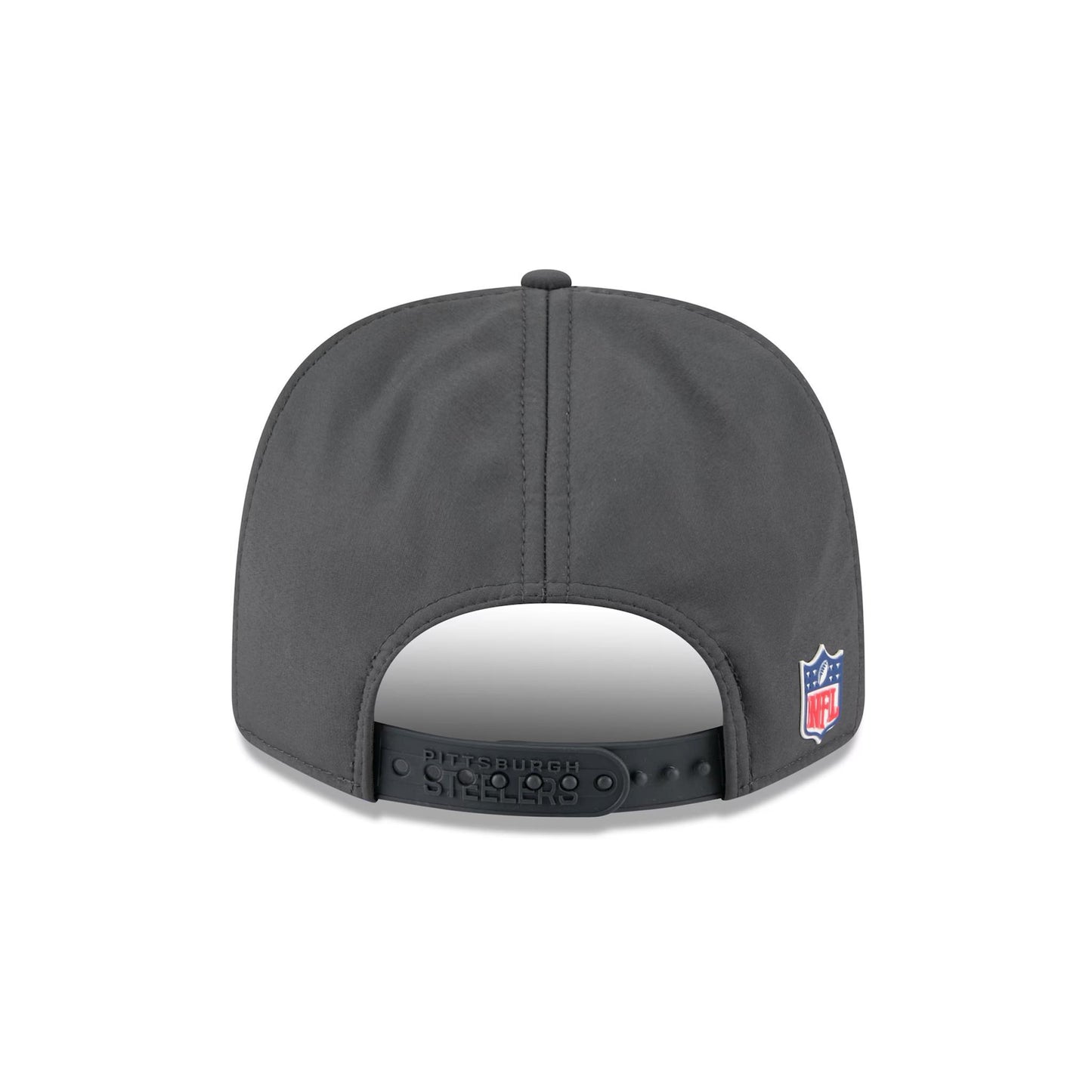 Pittsburgh Steelers New Era 2025 Sideline Cold Weather Charcoal 9SEVENTY Adjustable Hat