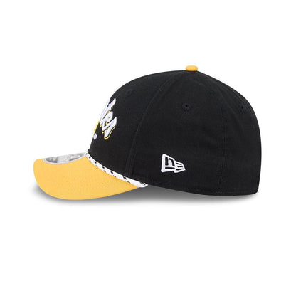 Pittsburgh Pirates New Era Black/Gold Team Loyal 9FORTY M-Crown Adjustable Hat