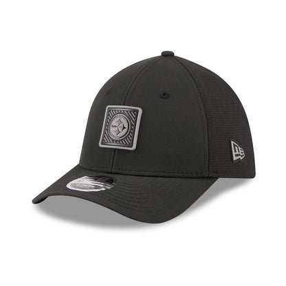 Pittsburgh Steelers 2026 NFL Training Camp 39THIRTY Black/Charcoal M-Crown Hat