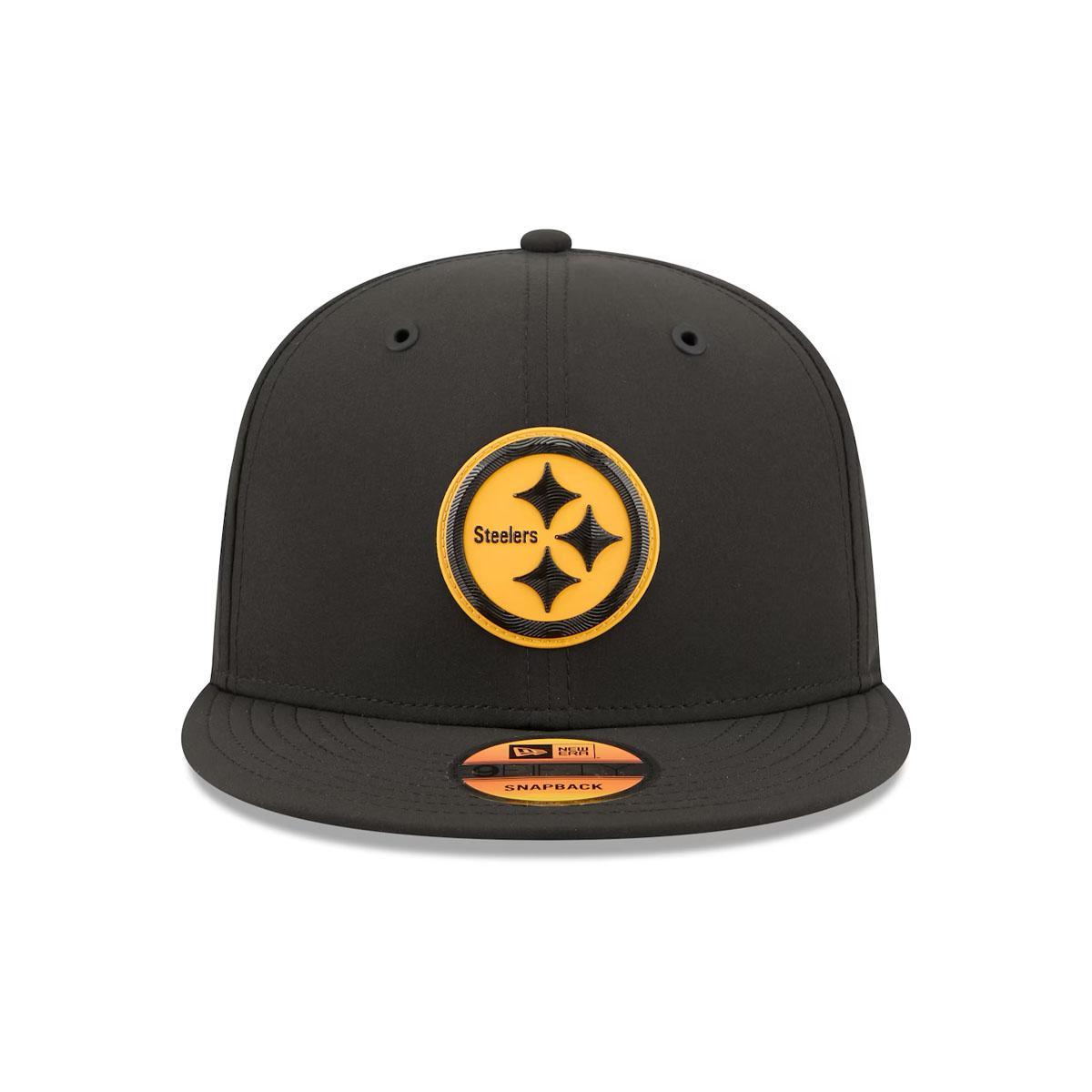 Pittsburgh Steelers New Era 2026 Sideline 9FIFTY Youth Snapback Hat