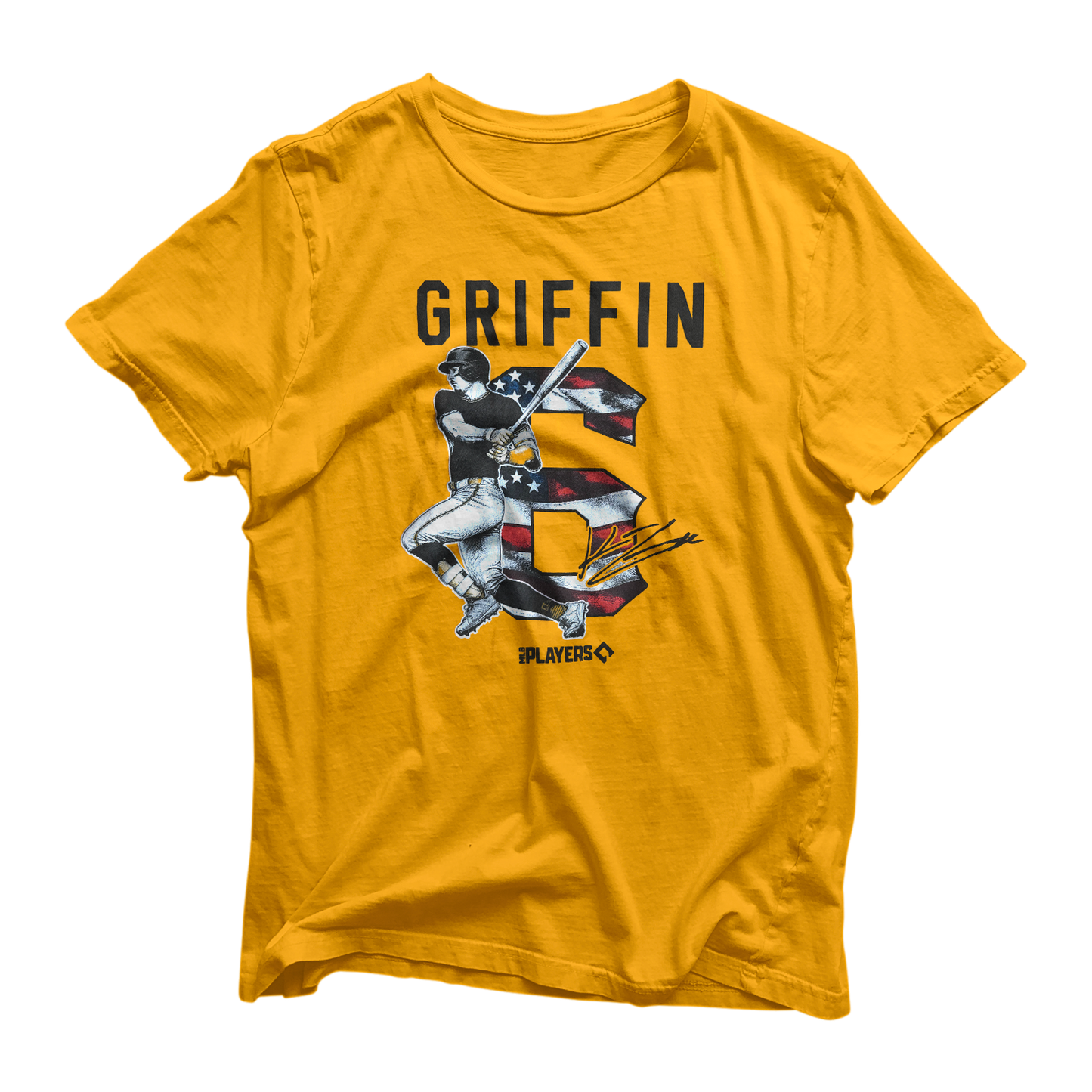 Konnor Griffin #6 Pittsburgh Pirates USA Gold Tee