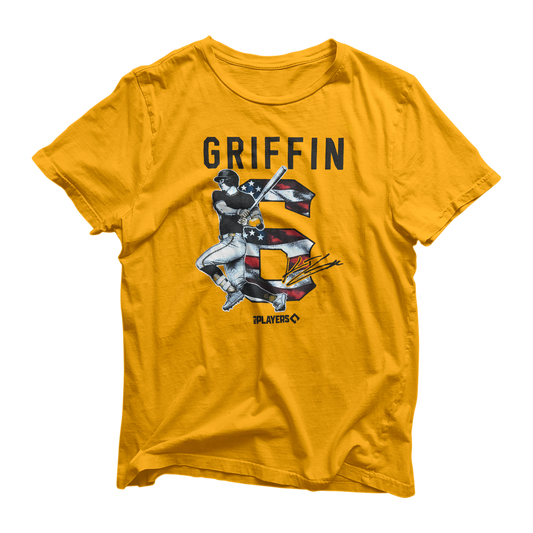 Konnor Griffin #6 Pittsburgh Pirates USA Gold Tee