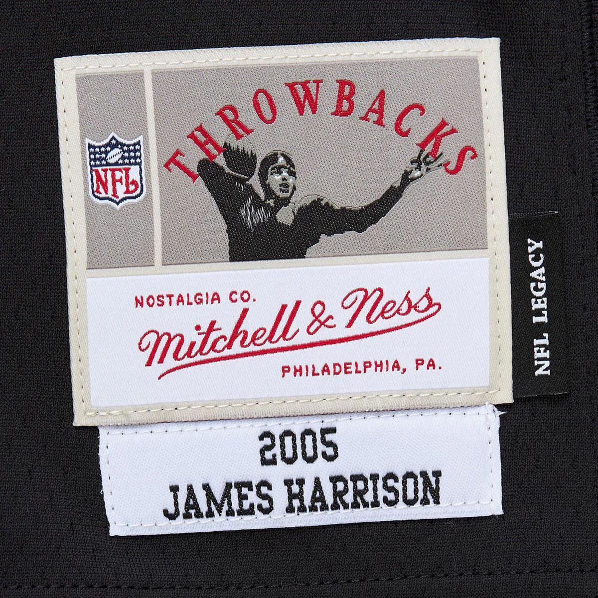 James Harrison #92 Mitchell & Ness Throwbacks 2005 NFL Legacy Jersey