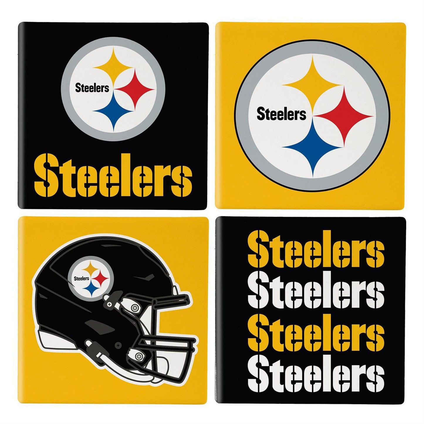 Pittsburgh Steelers Ceramic Coasters Set