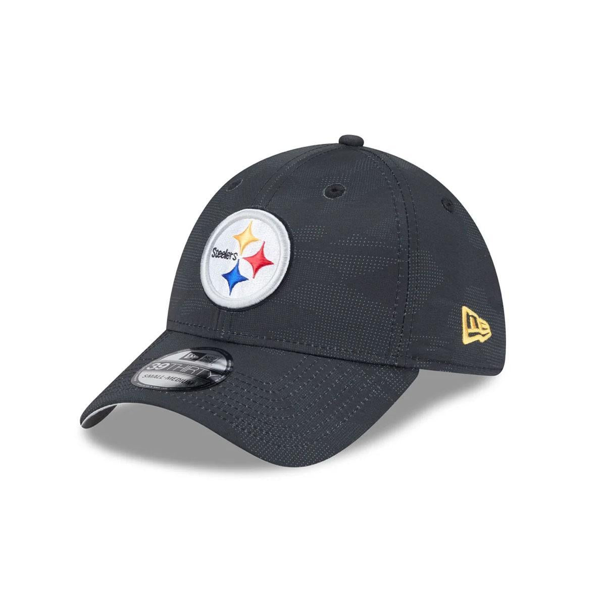 Pittsburgh Steelers New Era 39THIRTY Tonal Camo Flex Fit Hat
