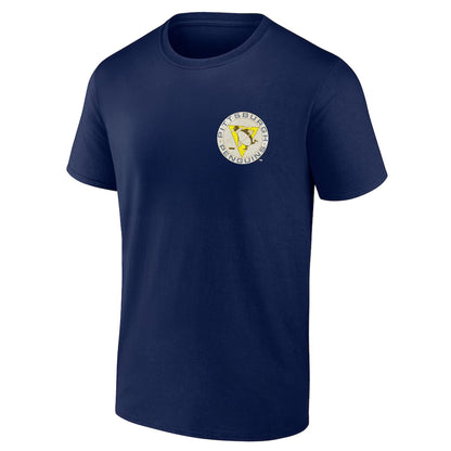 Pittsburgh Penguins Vintage Varsity Steel City Hockey Tee