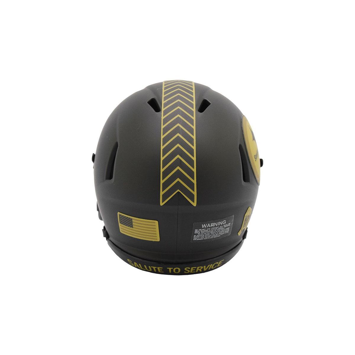 Pittsburgh Steelers Riddell Salute to Service Speed Mini Helmet