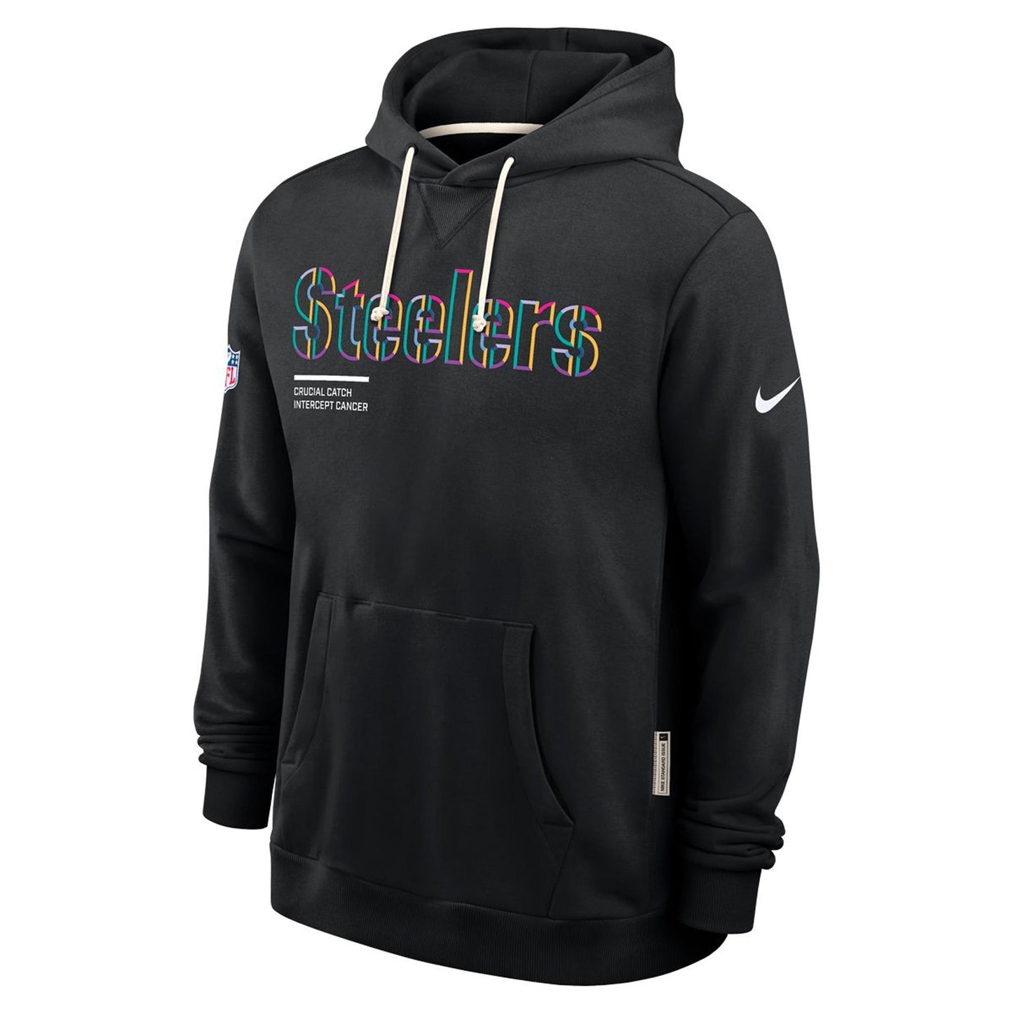 Pittsburgh Steelers Men's Nike Crucial Catch Pullover Fleece Hoodie