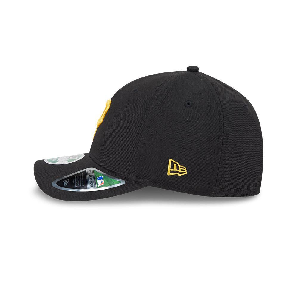 Pittsburgh Pirates New Era Black Player Replica 9FORTY M-Crown Style Adjustable Snapback Hat