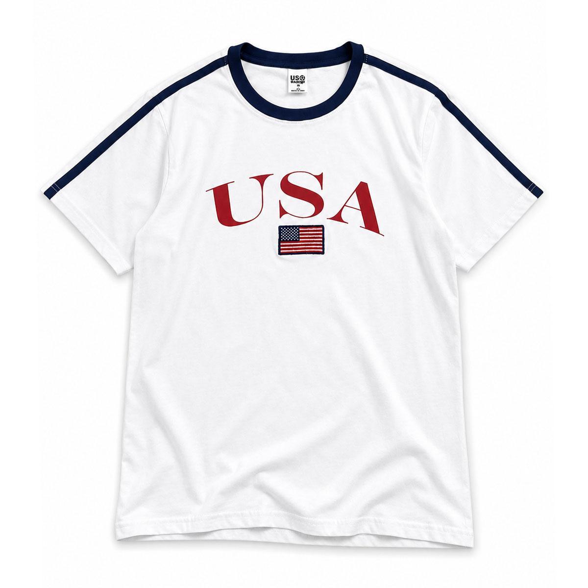 USA Soccer White Tee