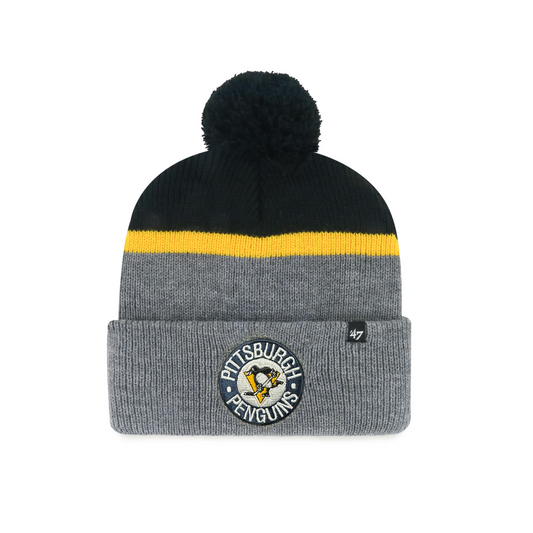 Pittsburgh Penguins Split '47 Cuff Knit Beanie