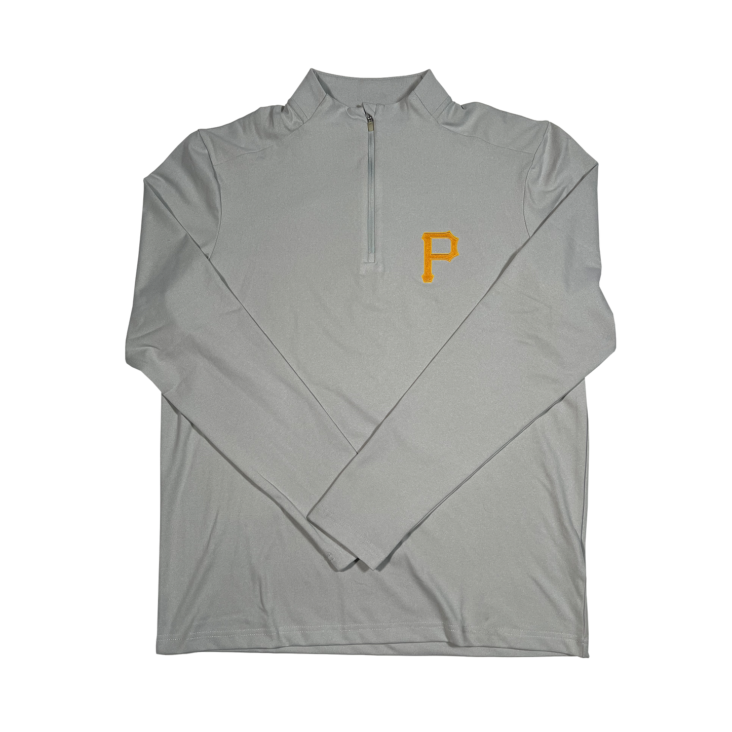 Antigua Pittsburgh Pirates Classic Grey Quarter Zip