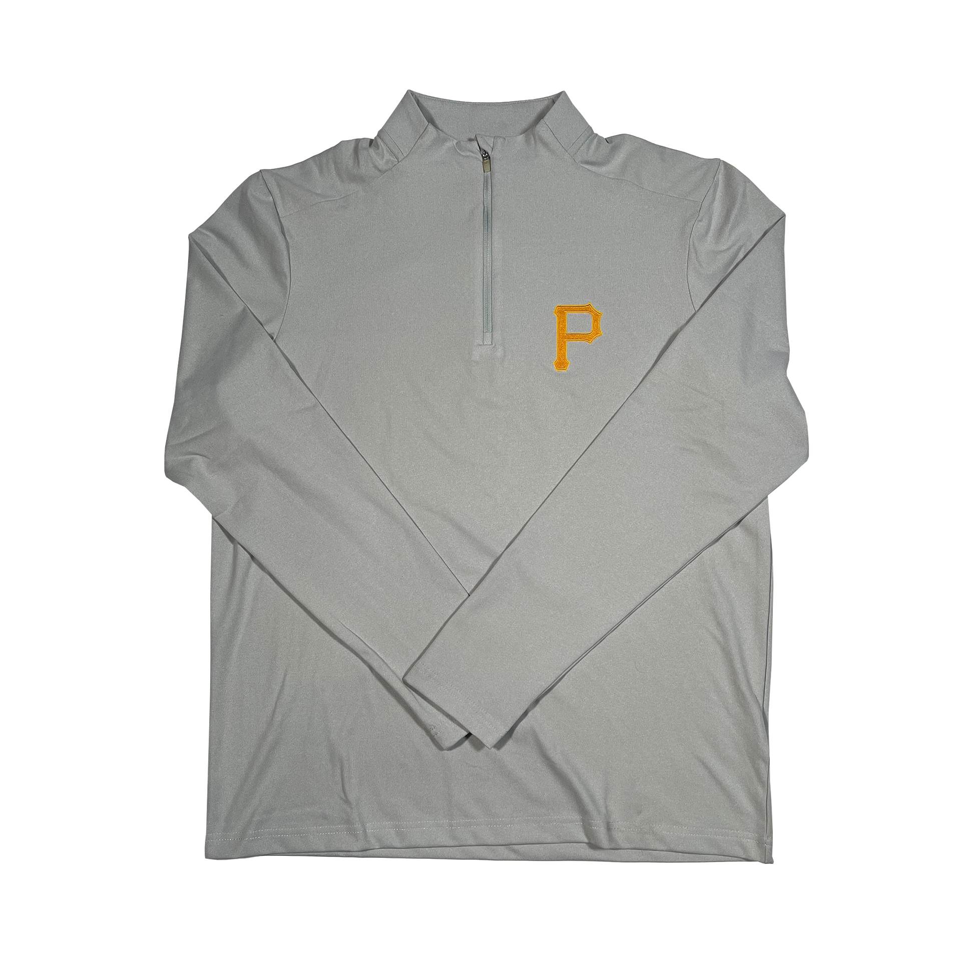 Antigua Pittsburgh Pirates Classic Grey Quarter Zip