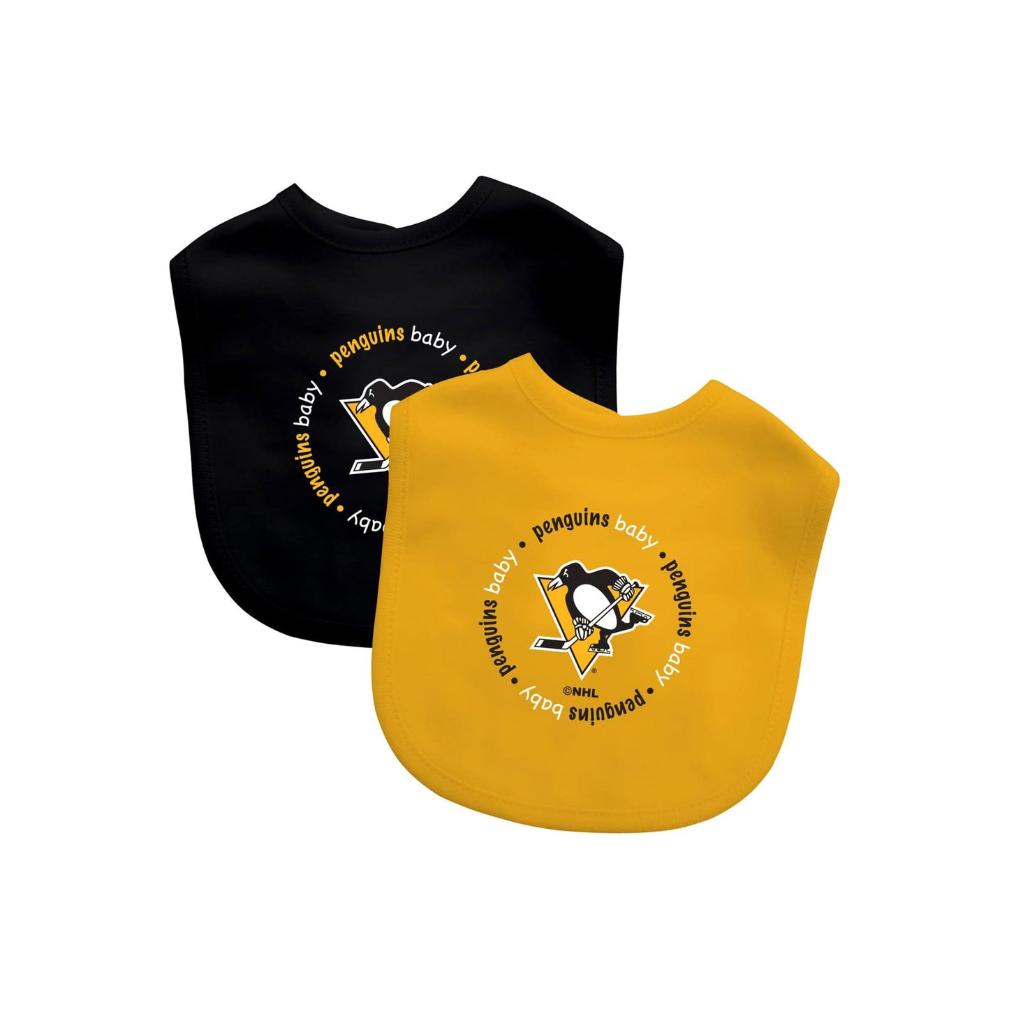 Pittsburgh Penguins Baby Bib 2-Pack