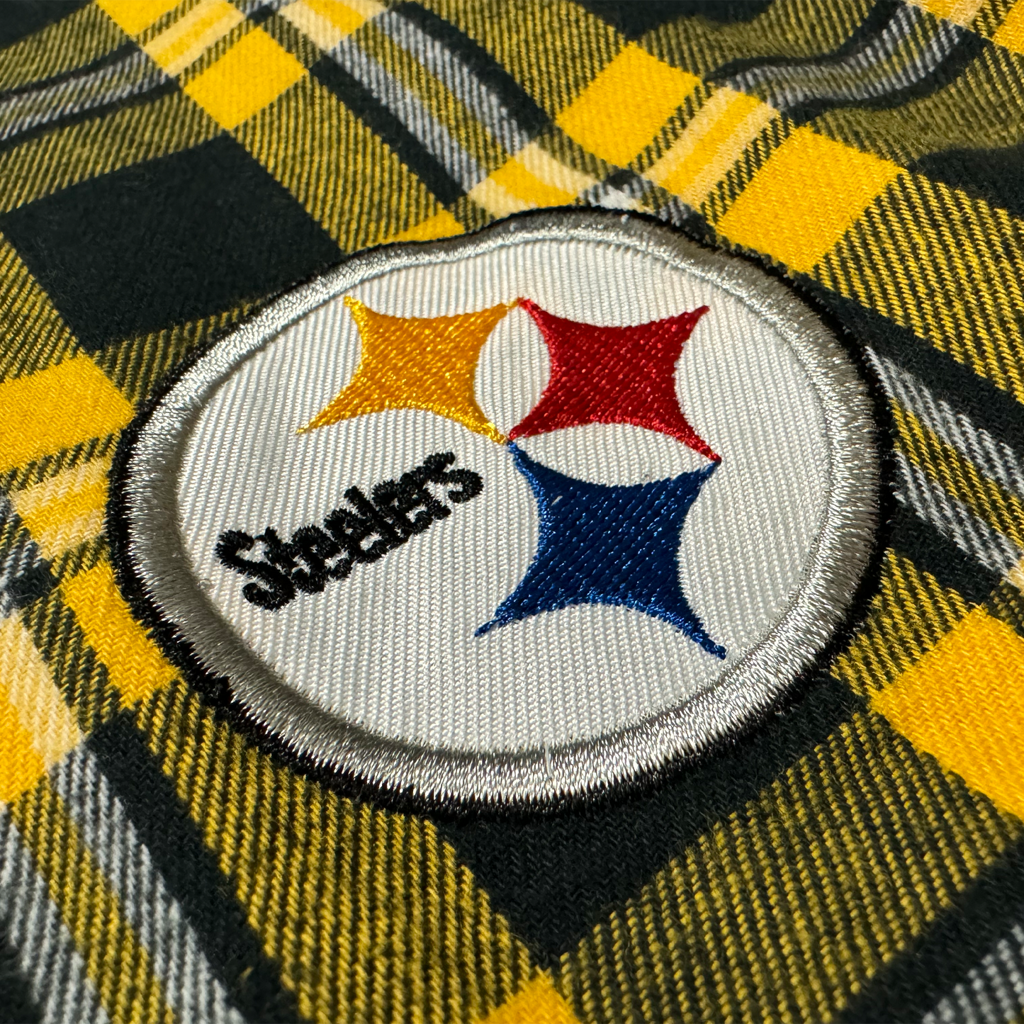 Custom Pittsburgh Steelers Fleece Flannel Top