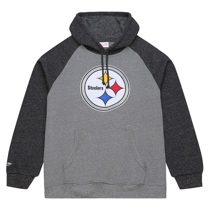 Pittsburgh Steelers Gray/Black Winning Streak Fleece Hoodie