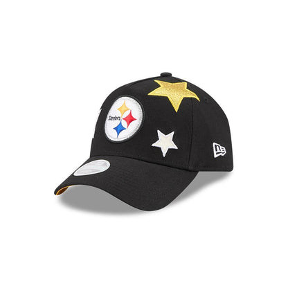 Pittsburgh Steelers New Era Women's Stardom A-Frame 9FORTY Adjustable Hat