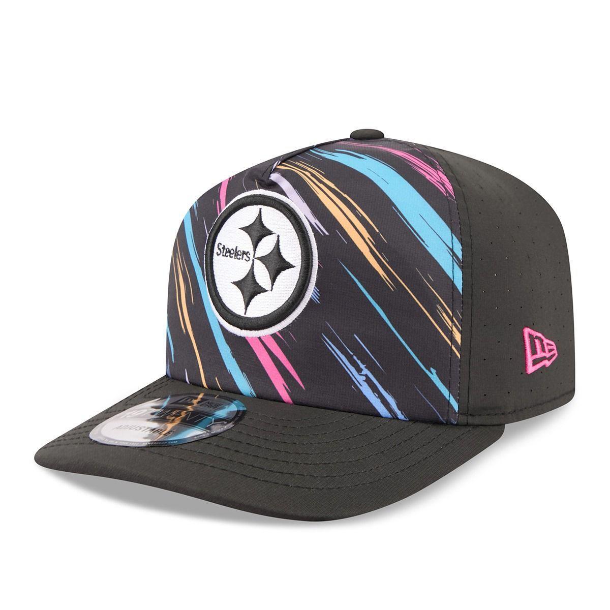 Pittsburgh Steelers New Era Black 2026 NFL Crucial Catch 19TWENTY Adjustable Hat