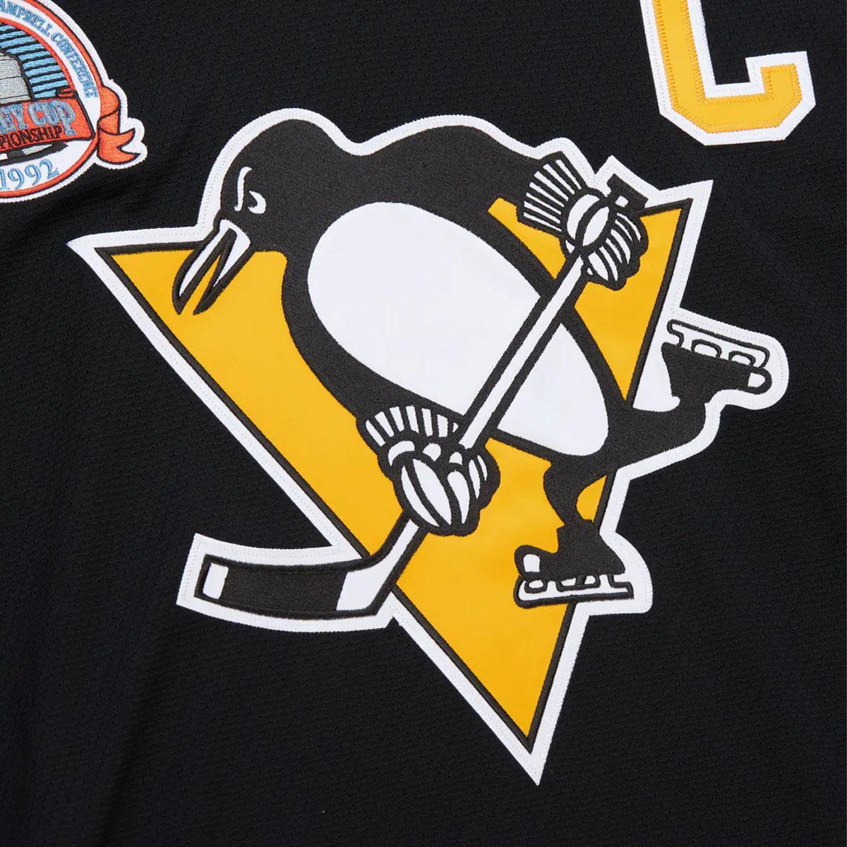 Mario Lemieux #66 Pittsburgh Penguins 1991-92 Black Power Play Player Jersey