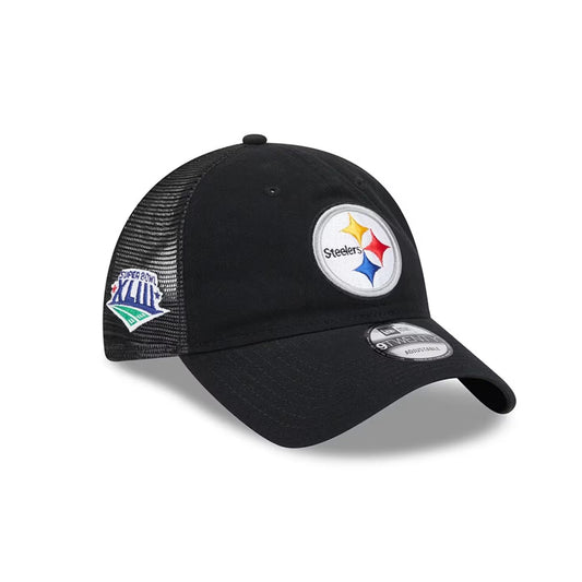 New Era Pittsburgh Steelers Distinct Trucker 9TWENTY Adjustable Hat