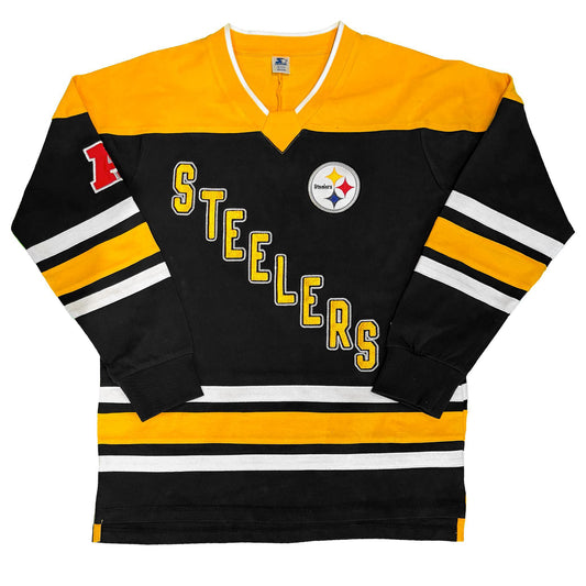Pittsburgh Steelers Starter Slant Pullover Top
