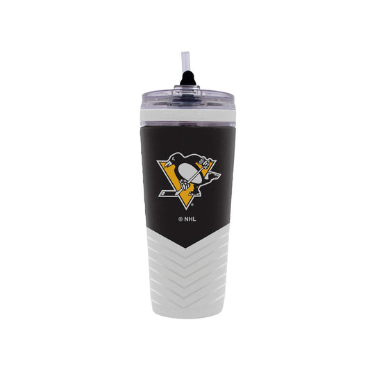 Pittsburgh Penguins 26oz. 4D Stainless Steel Ice Shaker Bottle