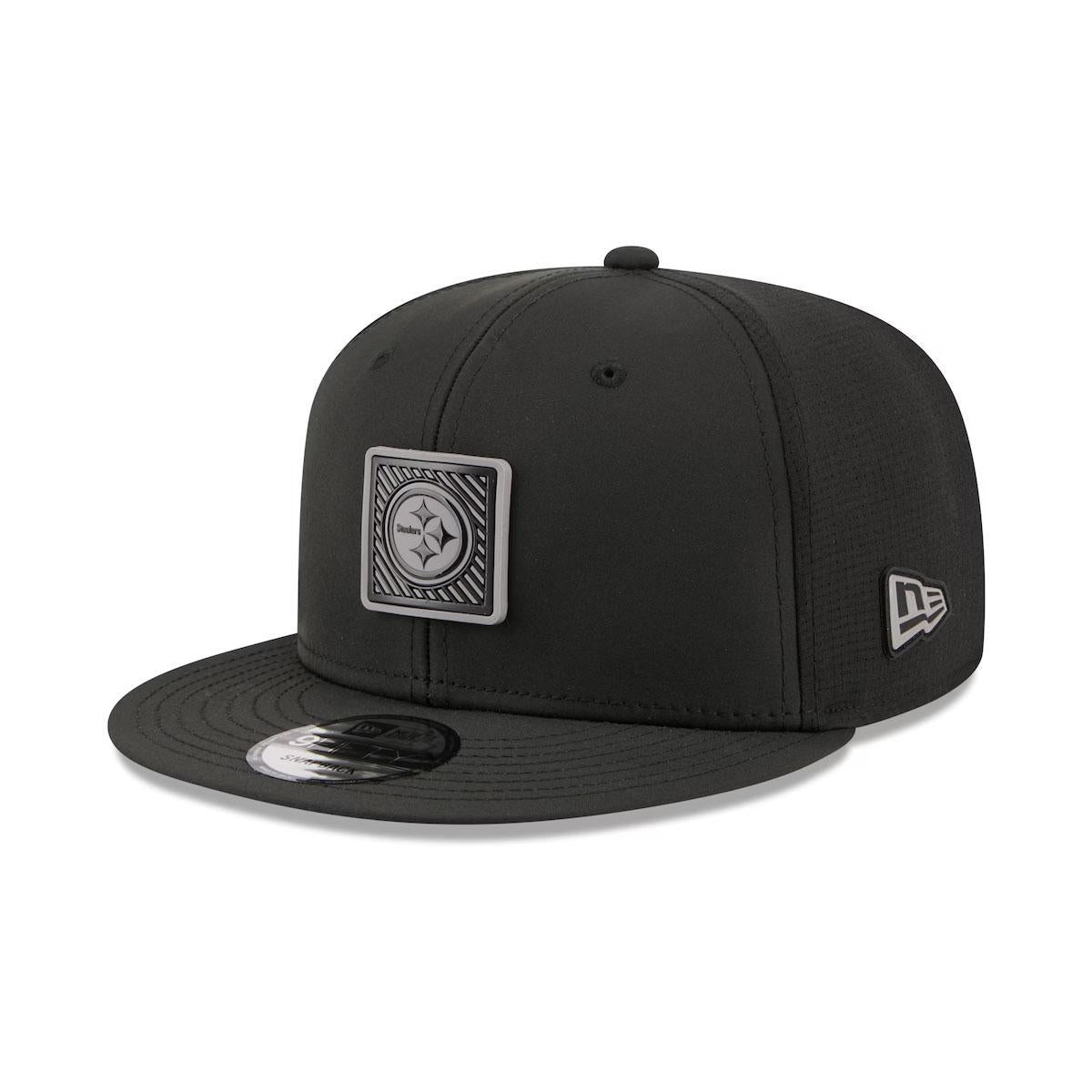 Pittsburgh Steelers 2026 NFL Training Camp 9FIFTY Black/Charcoal Snapback Hat