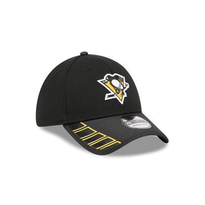 Pittsburgh Penguins New Era 39THIRTY Visor Hit Flex Hat